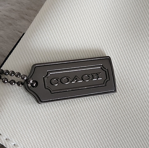 Vintage COACH  BAG Wristlet Clutch Wear 2 Ways Demi Mercer RARE HANGTAG - Picture 4 of 15